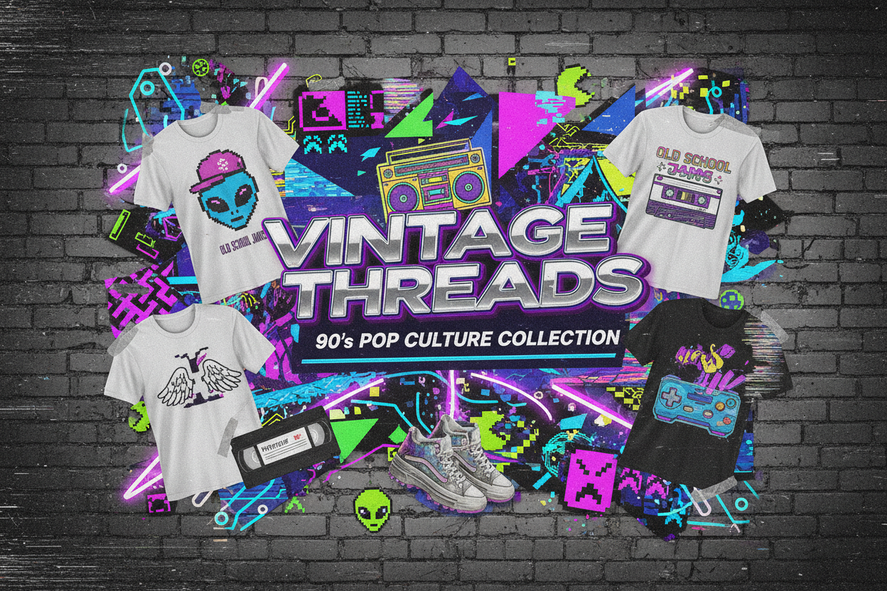 Années 90 & Pop Culture - Tshirt Vintage Factory