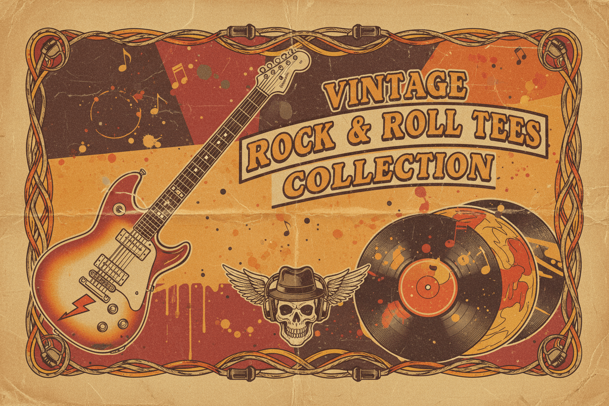 Rock & Musique - Tshirt Vintage Factory