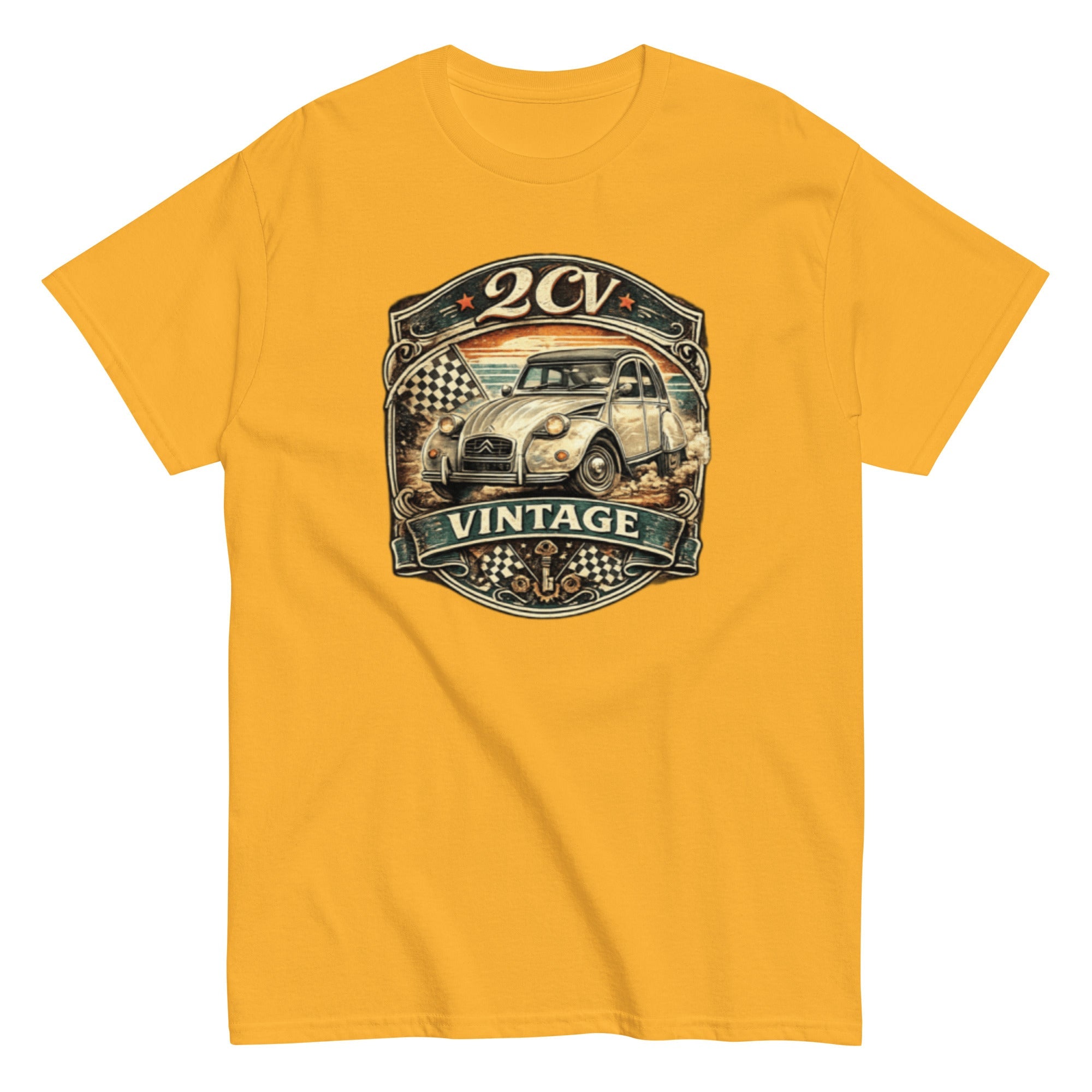 T-shirt 2CV Vintage - Tshirt Vintage Factory