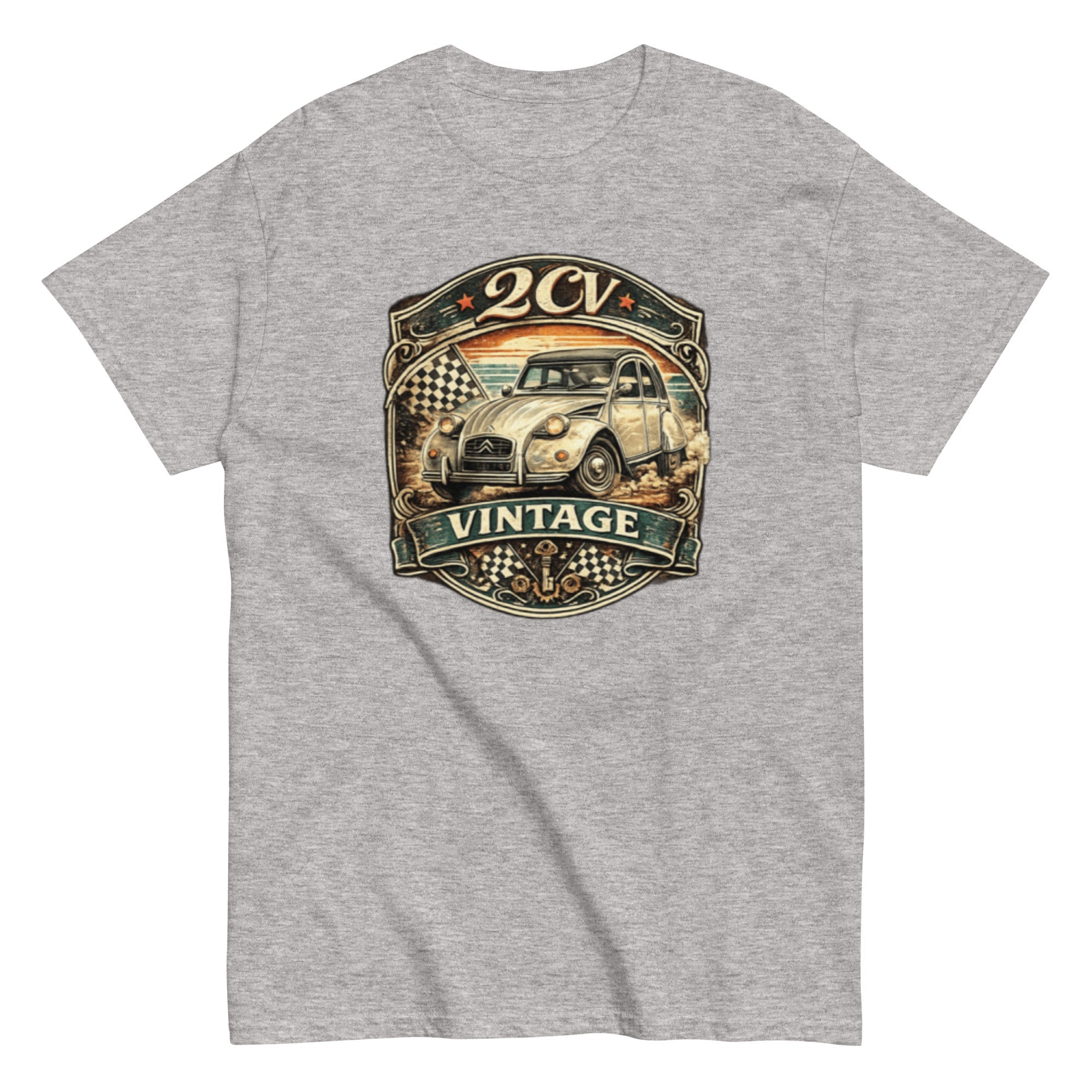 T-shirt 2CV Vintage - Tshirt Vintage Factory