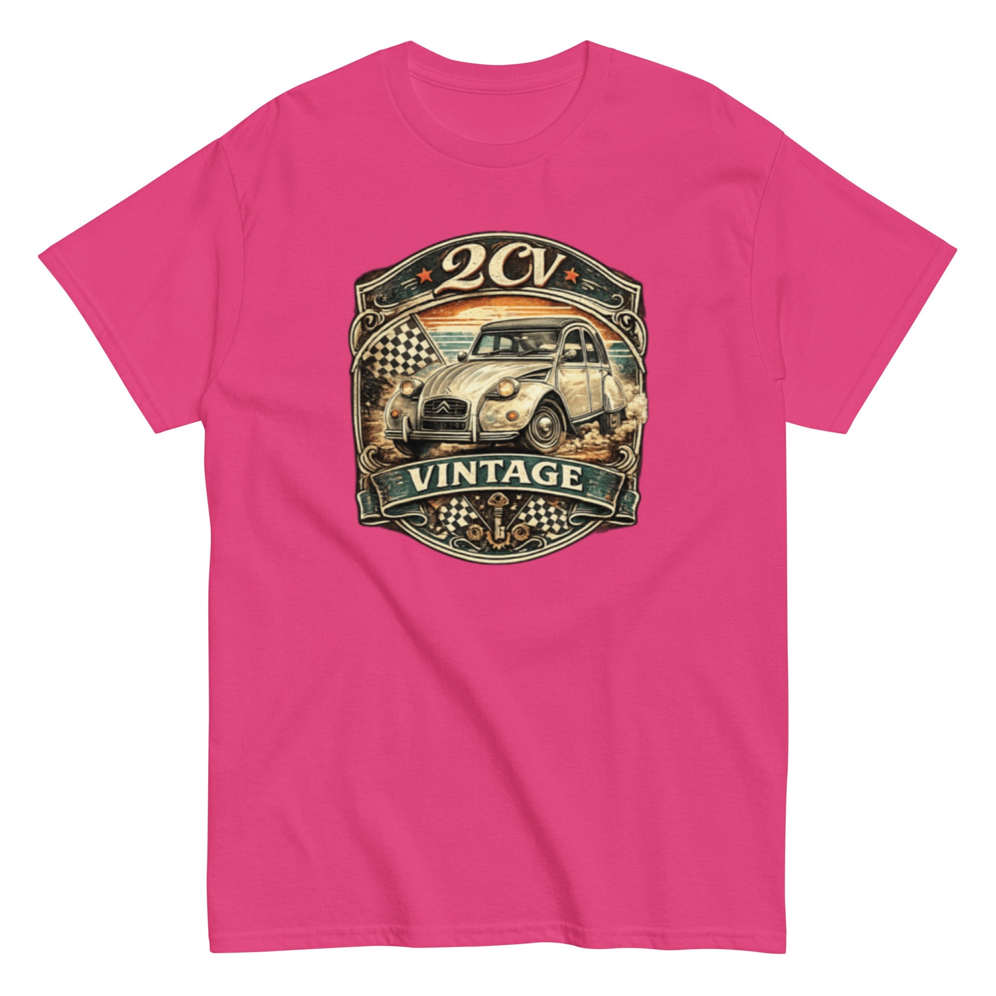 T-shirt 2CV Vintage - Tshirt Vintage Factory