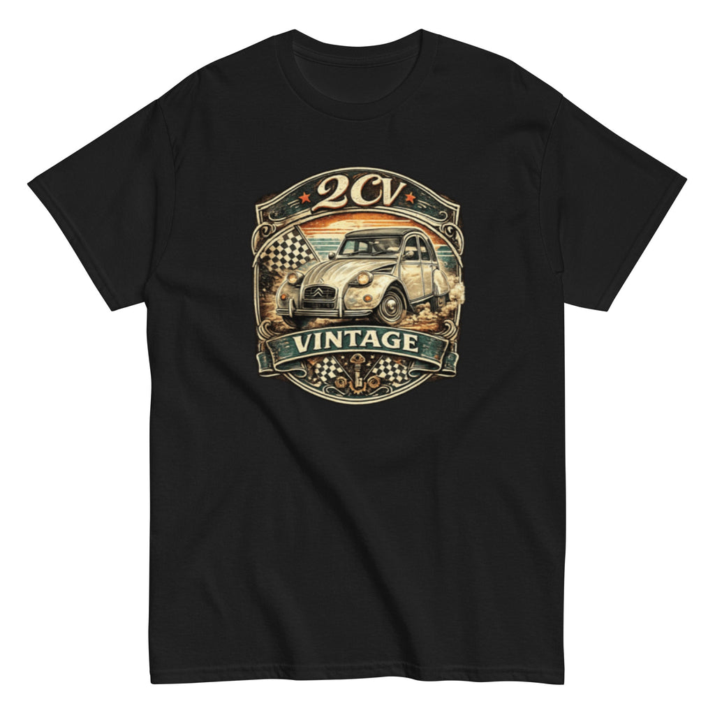T-shirt 2CV Vintage - Tshirt Vintage Factory