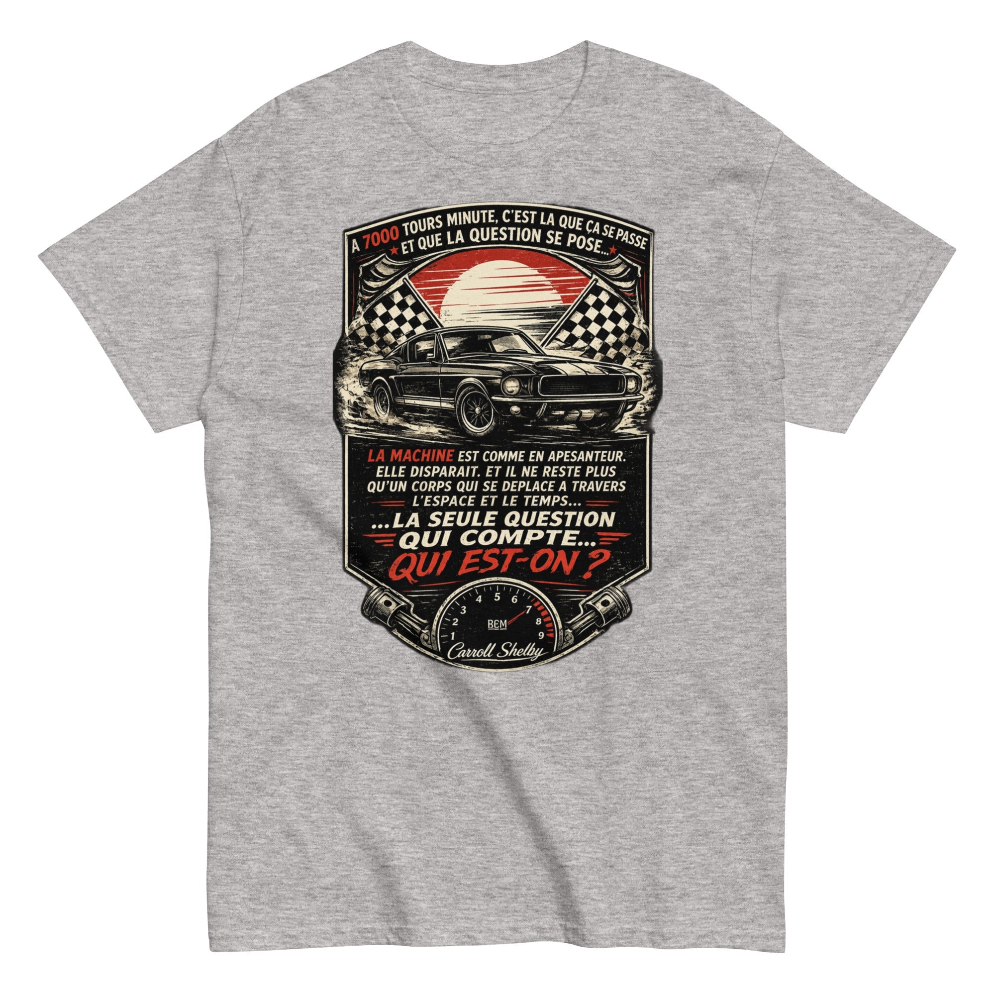 t-shirt vintage “À 7000 tours minute…” - Tshirt Vintage Factory