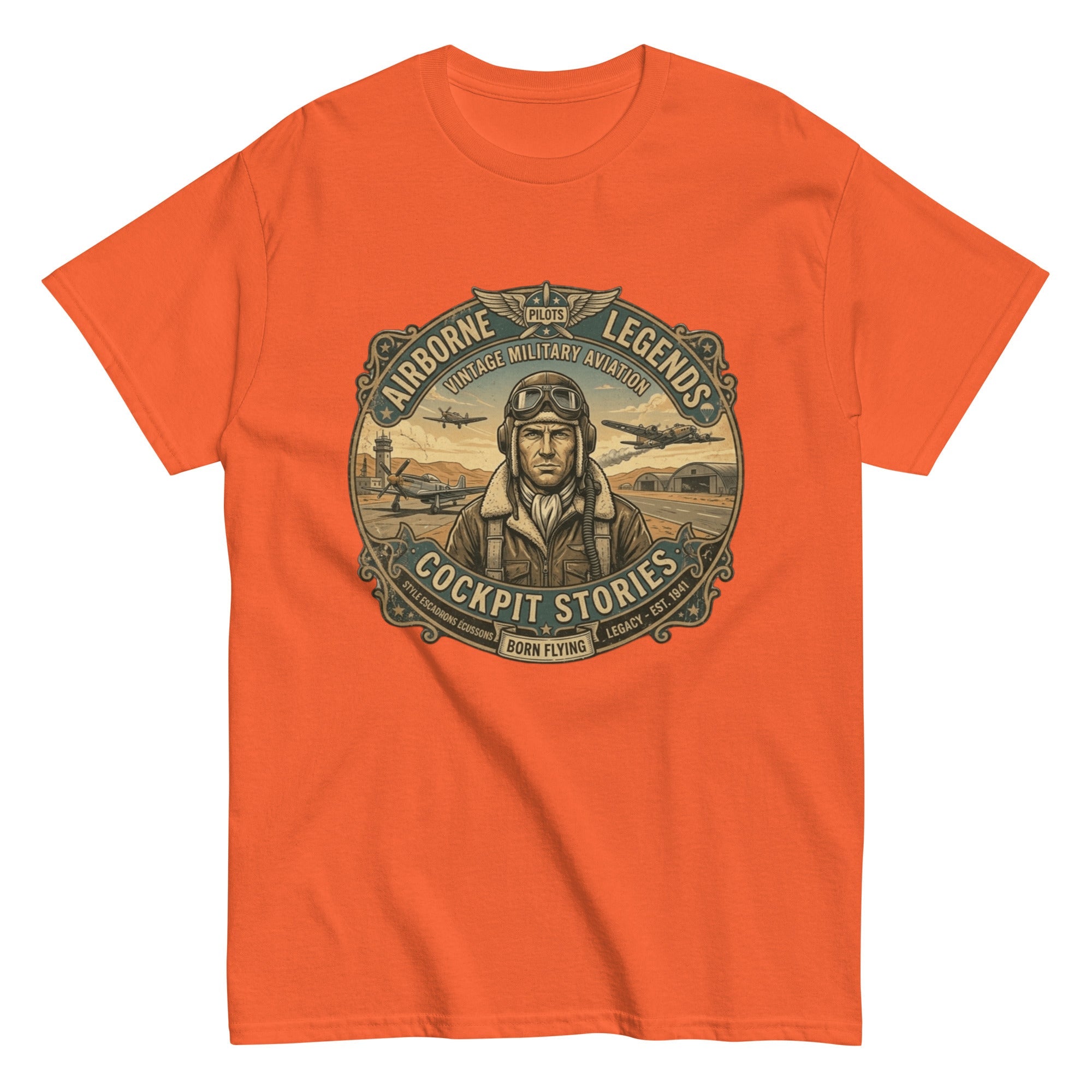 T-Shirt Vintage Airborne Legends - Tshirt Vintage Factory