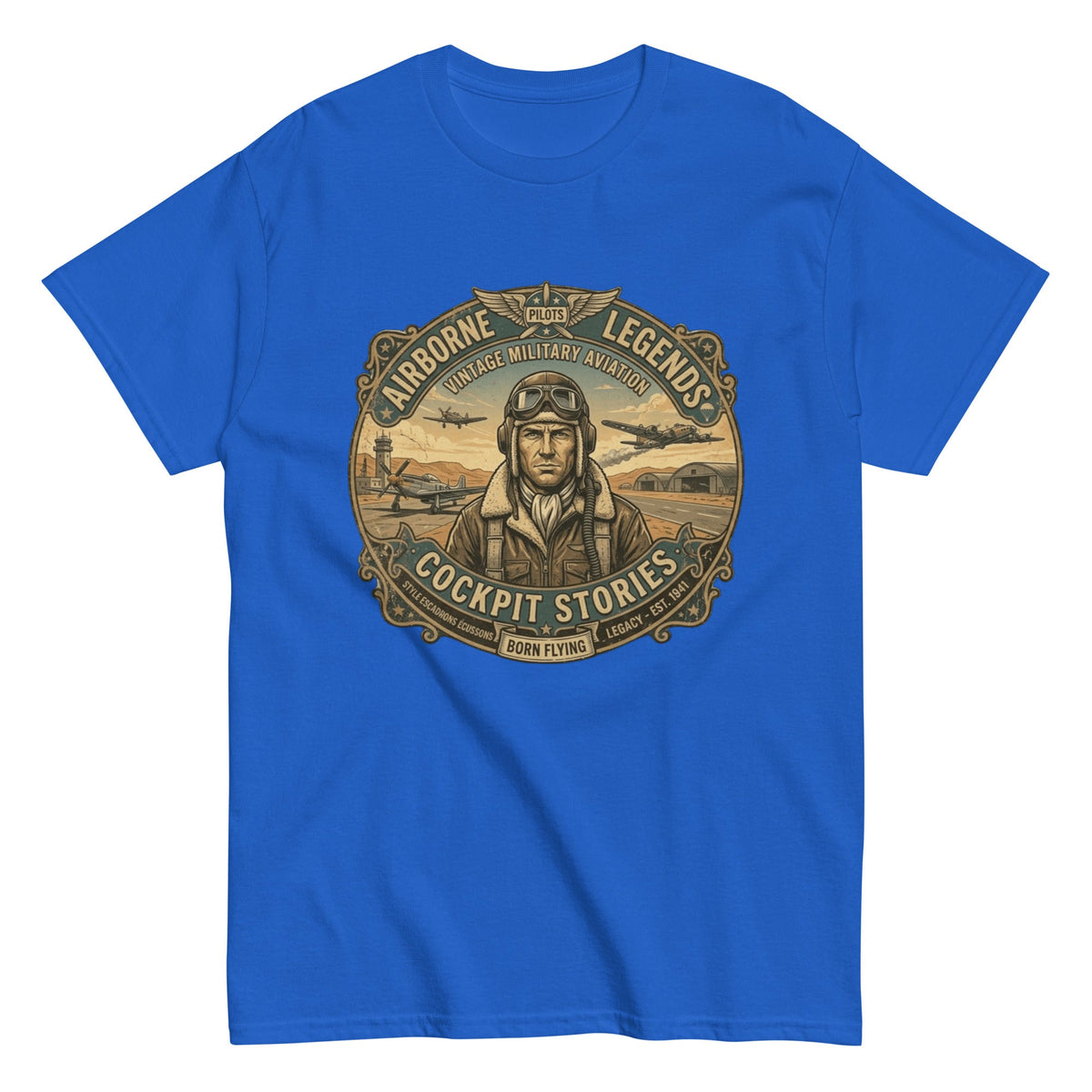 T-Shirt Vintage Airborne Legends - Tshirt Vintage Factory
