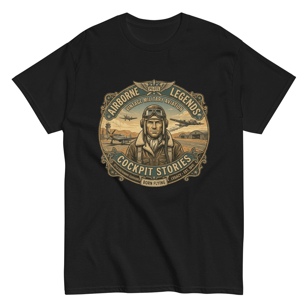 T-Shirt Vintage Airborne Legends - Tshirt Vintage Factory
