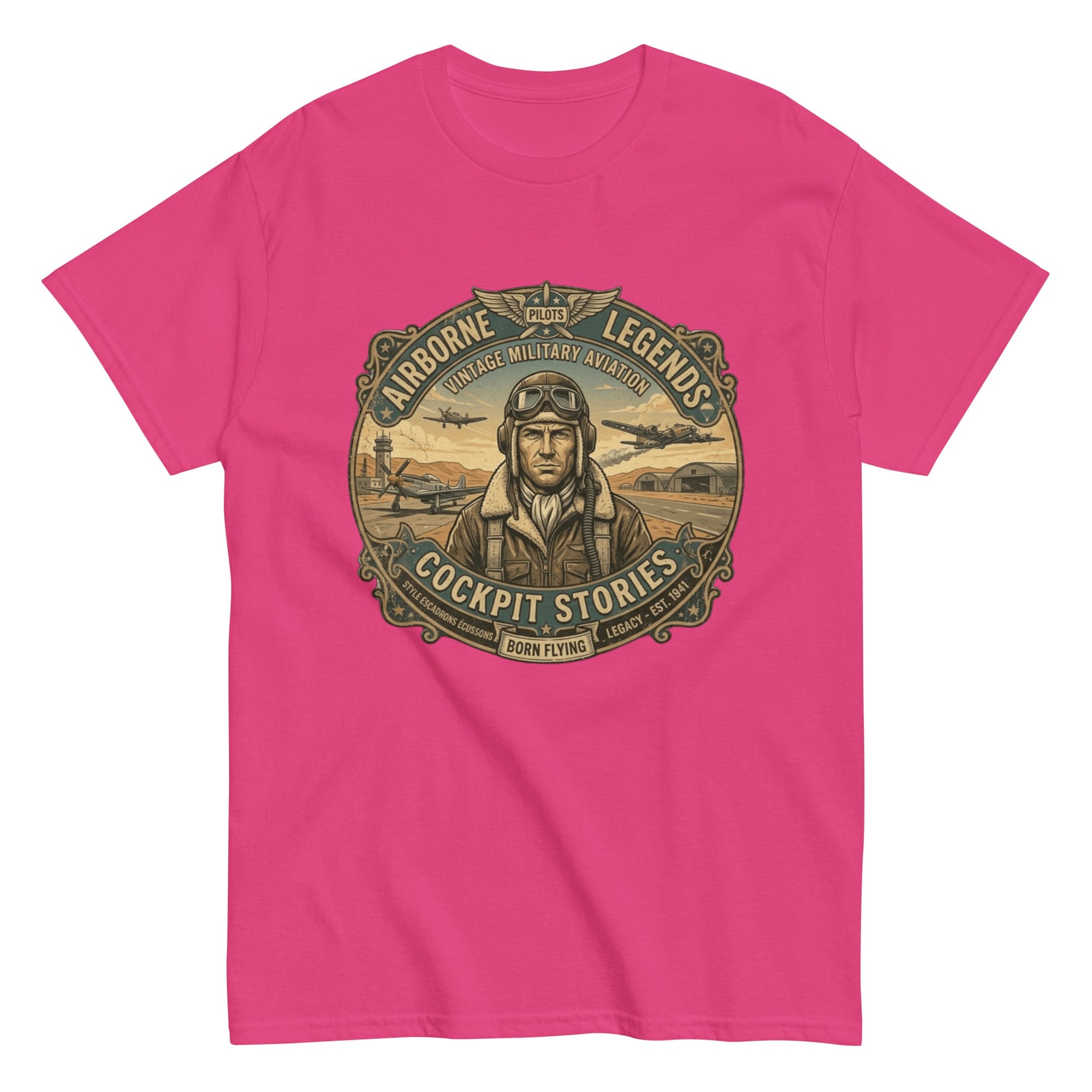 T-Shirt Vintage Airborne Legends - Tshirt Vintage Factory