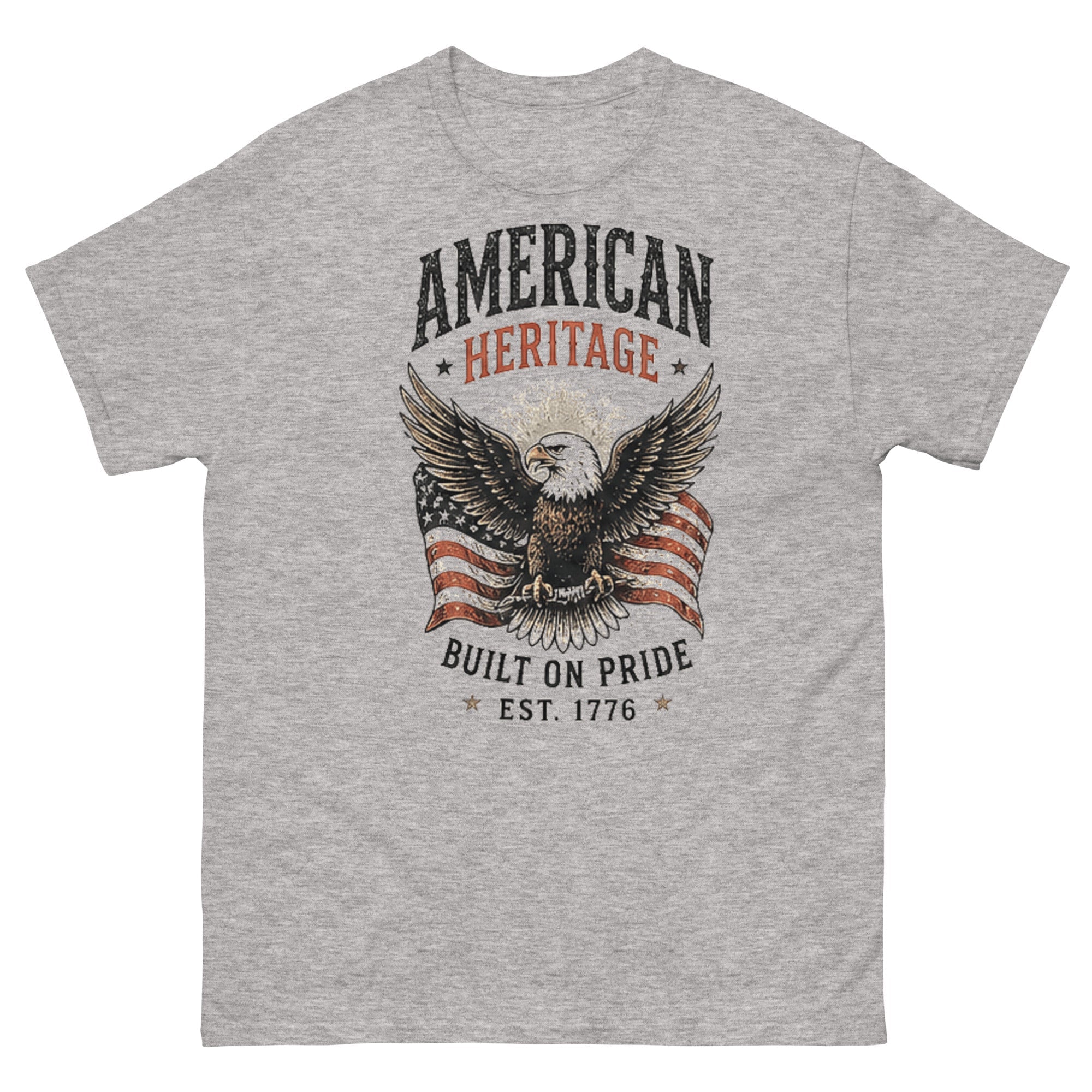 T-shirt vintage American Heritage 1776 - Tshirt Vintage Factory