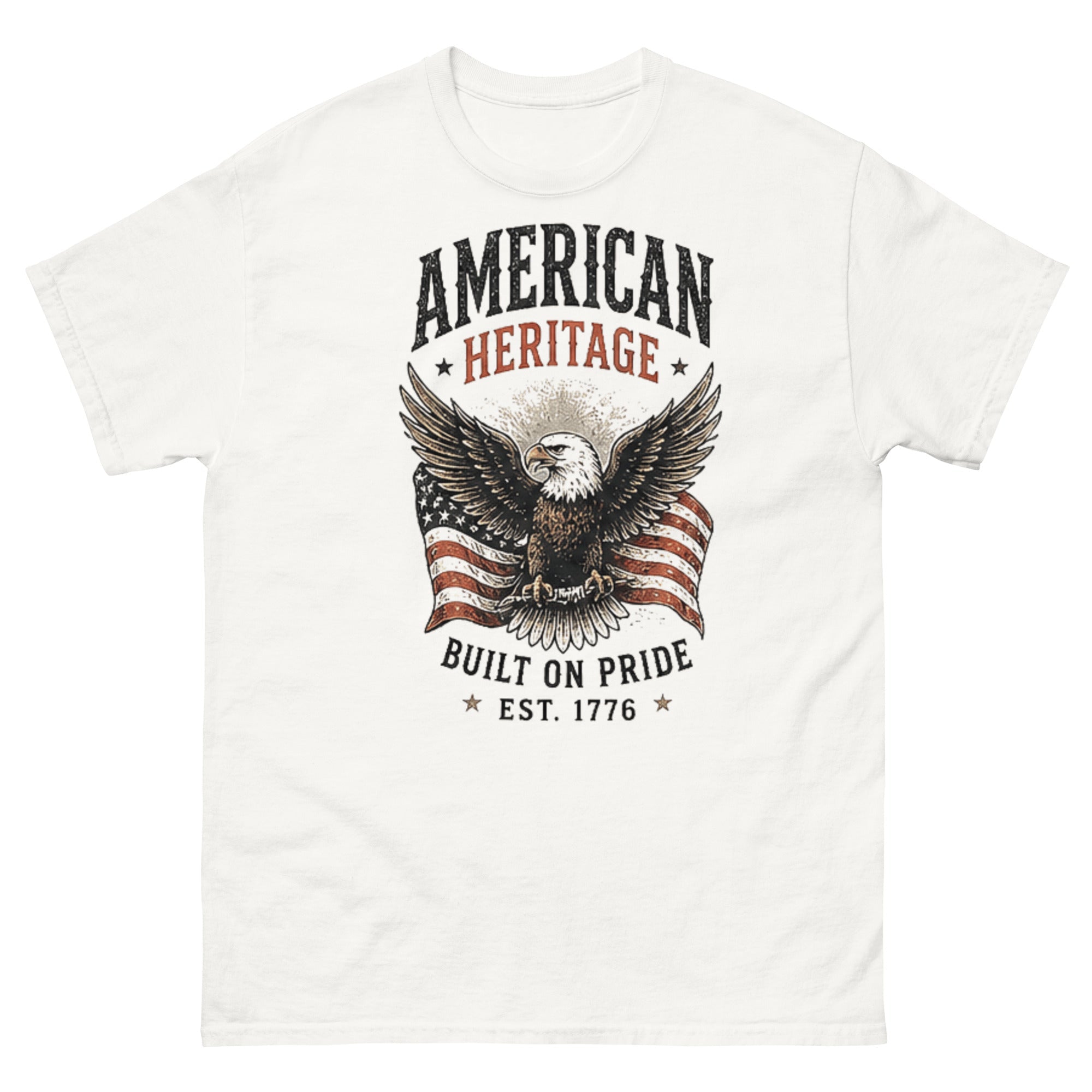 T-shirt vintage American Heritage 1776 - Tshirt Vintage Factory