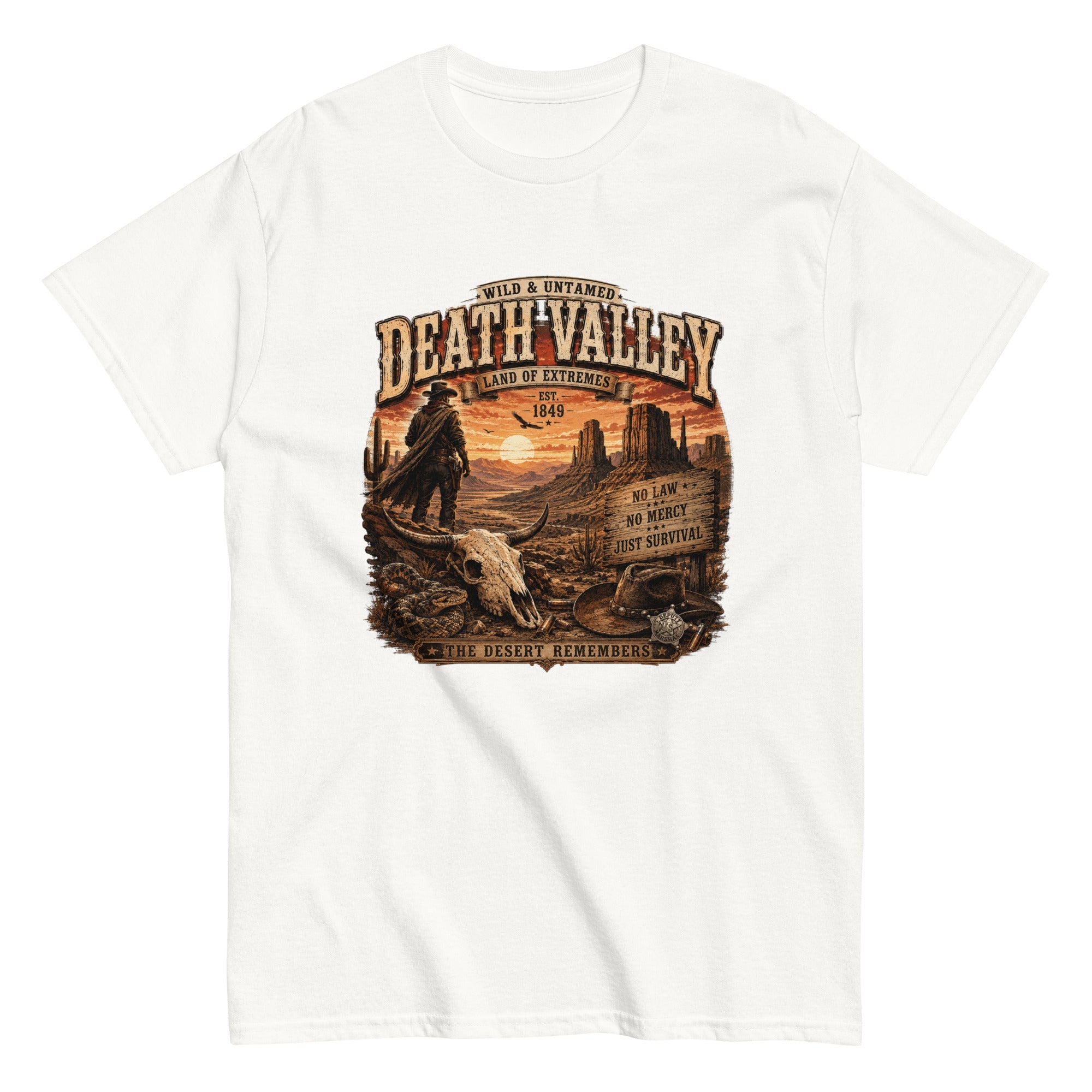 t-shirt vintage “Death Valley” - Tshirt Vintage Factory