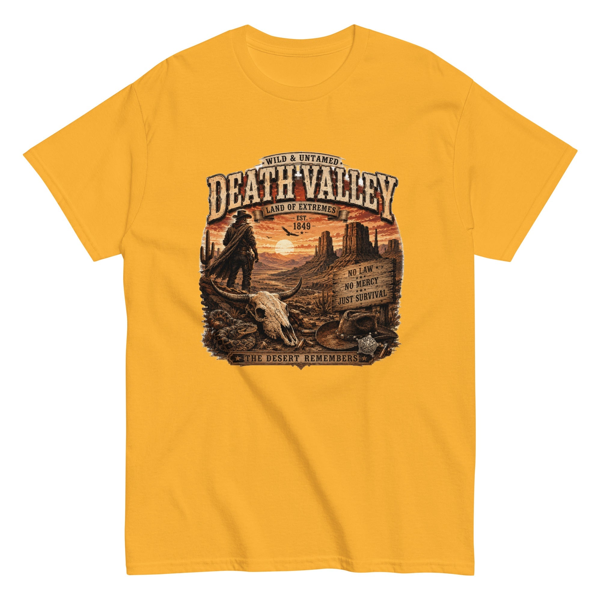 t-shirt vintage “Death Valley” - Tshirt Vintage Factory