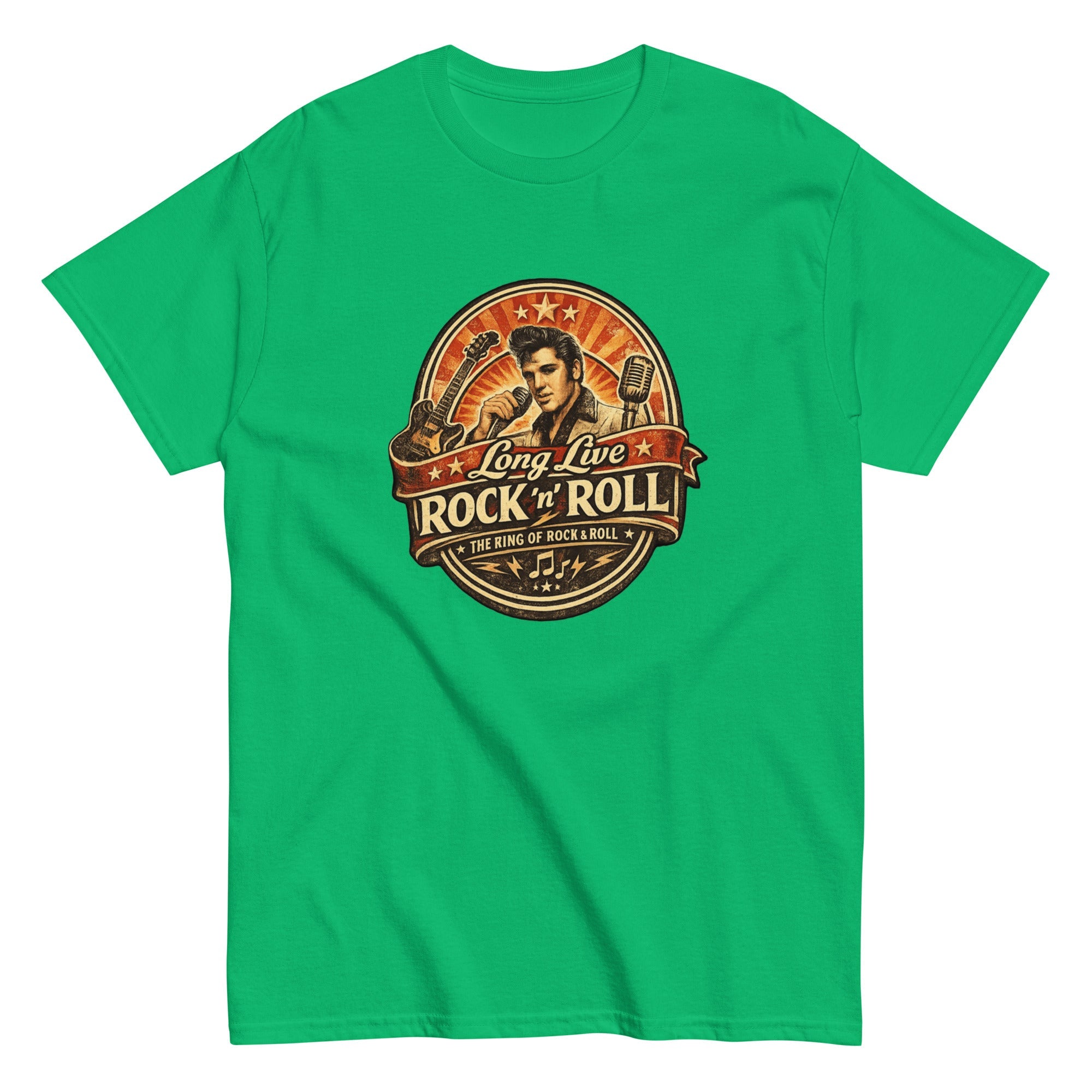 T-Shirt Vintage Elvis Presley – The King of Rock ’n’ Roll - Tshirt Vintage Factory