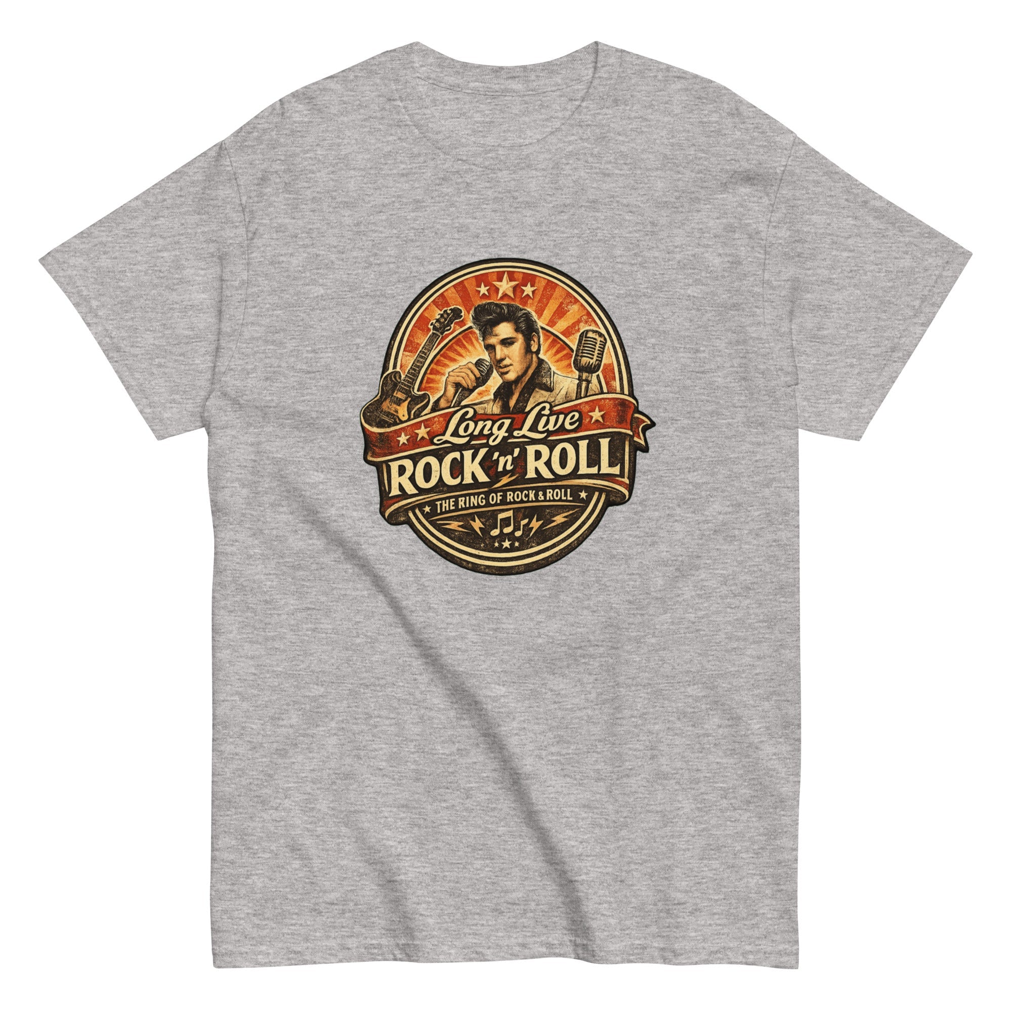 T-Shirt Vintage Elvis Presley – The King of Rock ’n’ Roll - Tshirt Vintage Factory