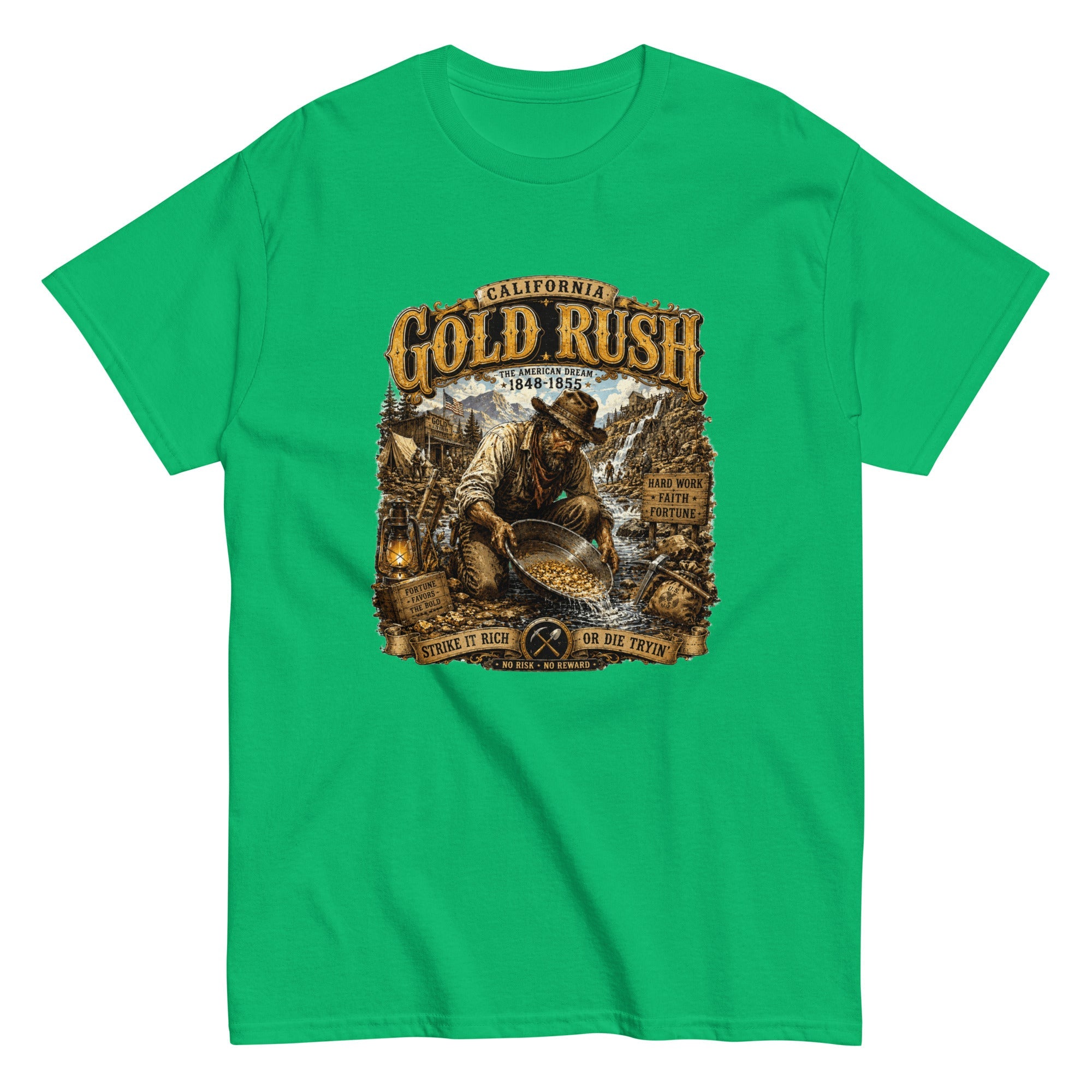t-shirt vintage “Gold Rush” - Tshirt Vintage Factory