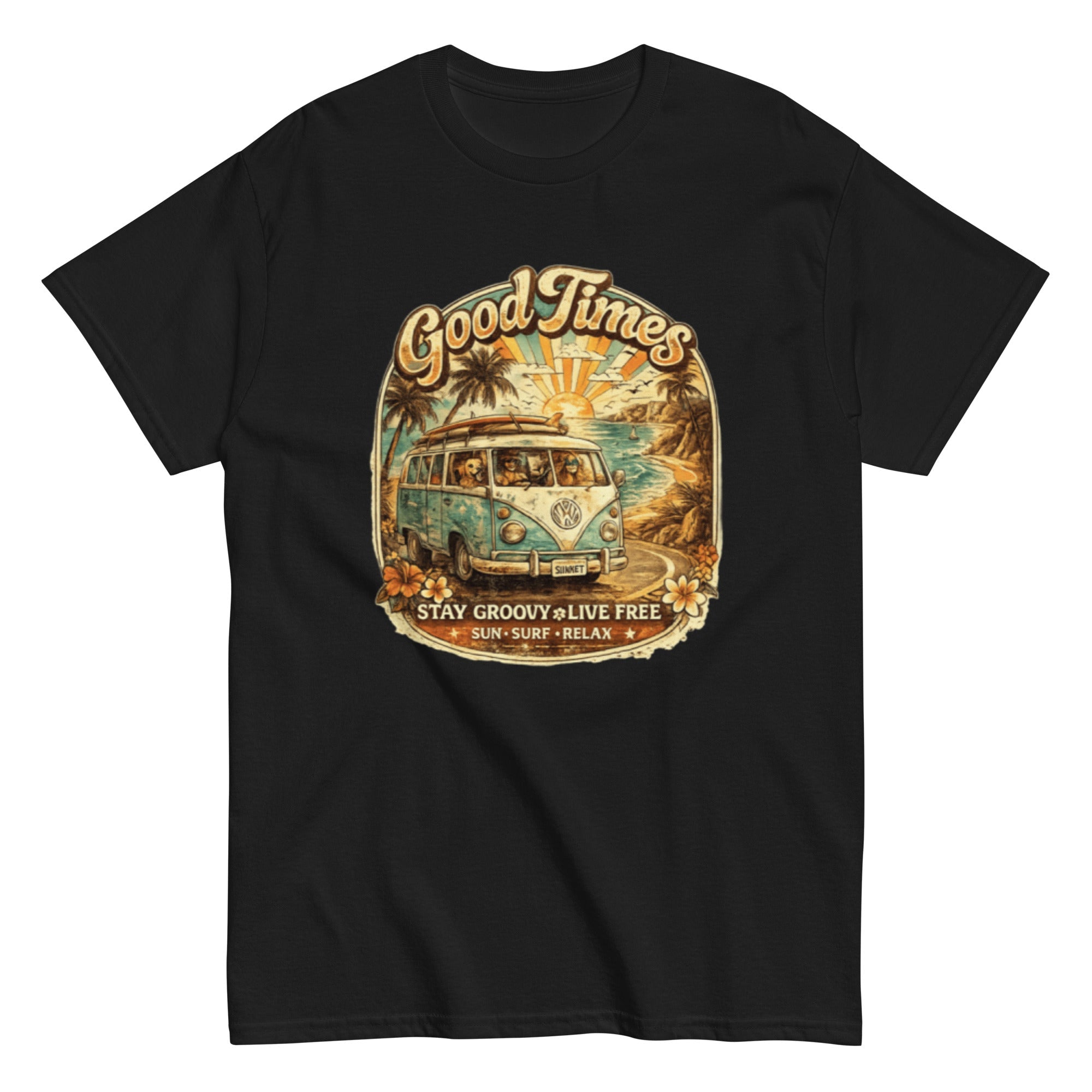 T-shirt vintage Good Times - Tshirt Vintage Factory