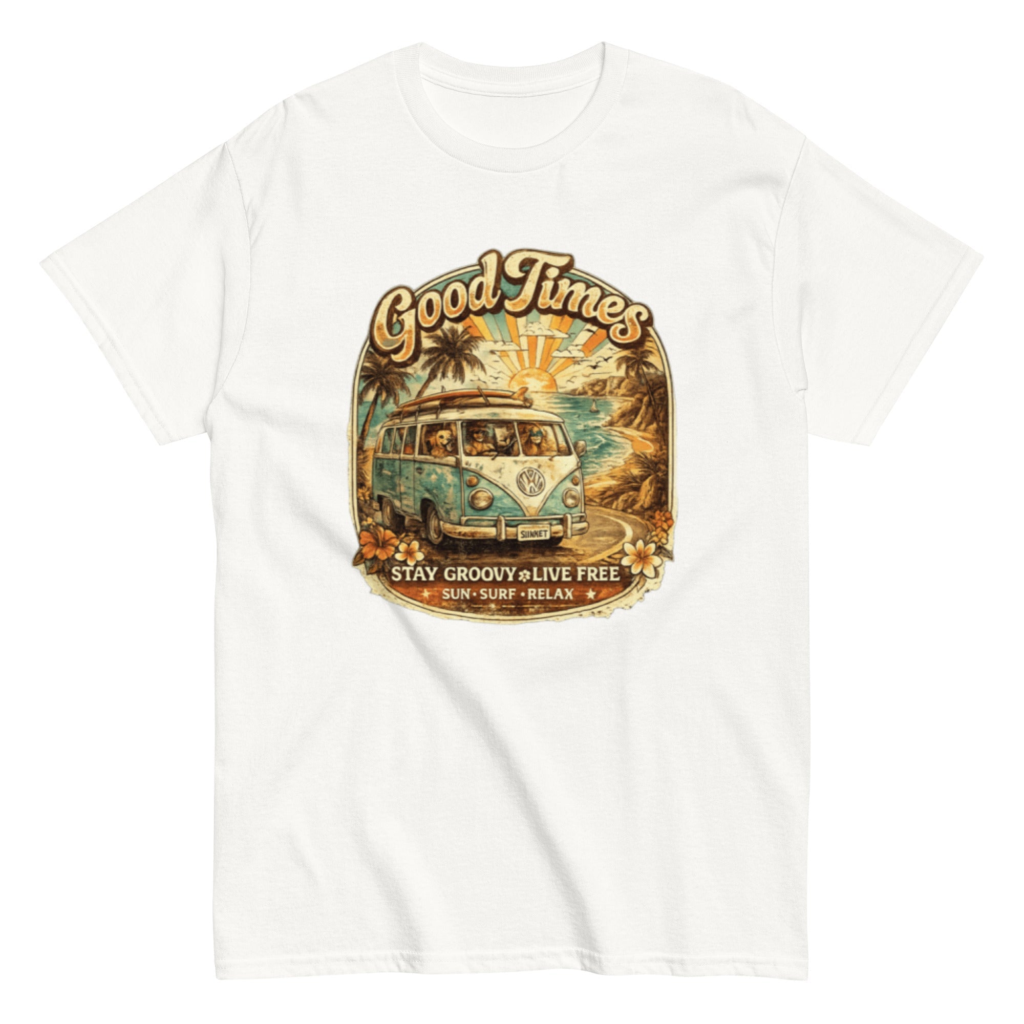 T-shirt vintage Good Times - Tshirt Vintage Factory