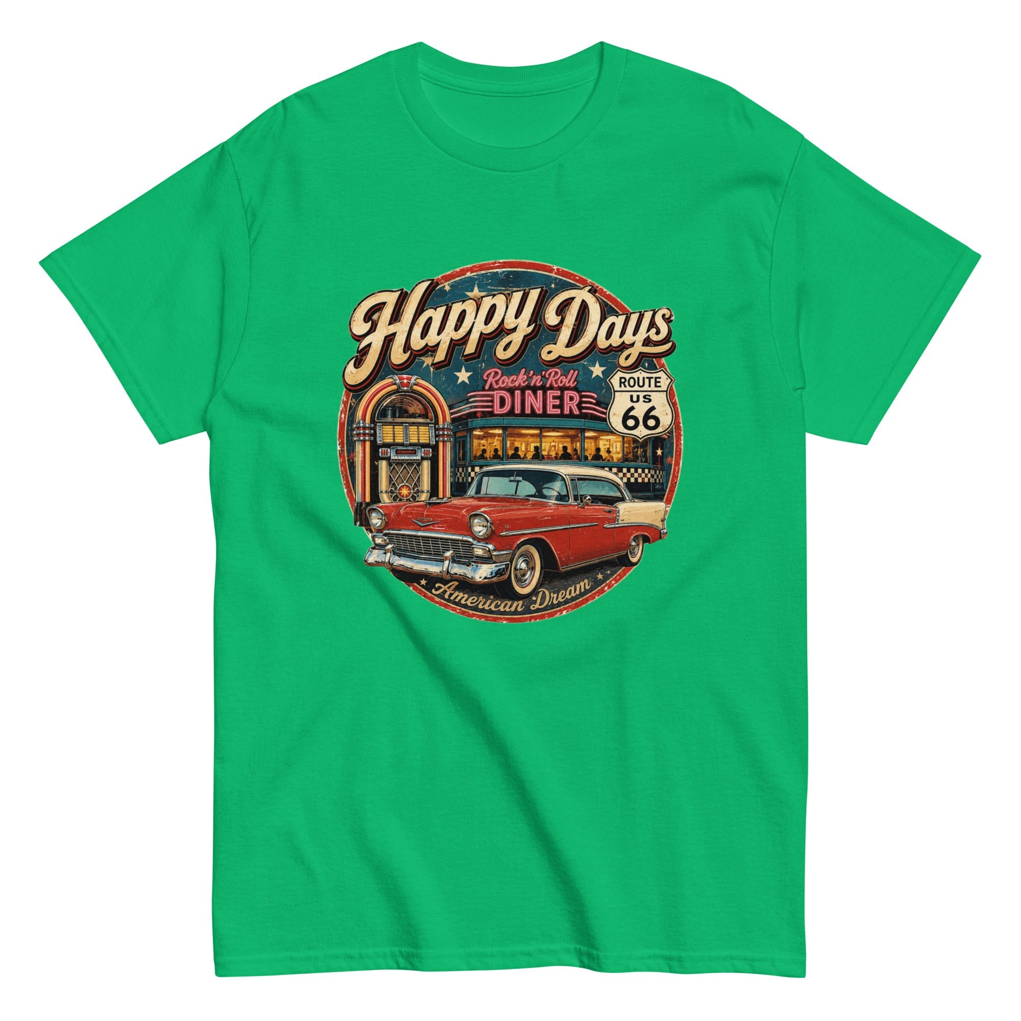 T-shirt vintage Happy Days - Tshirt Vintage Factory