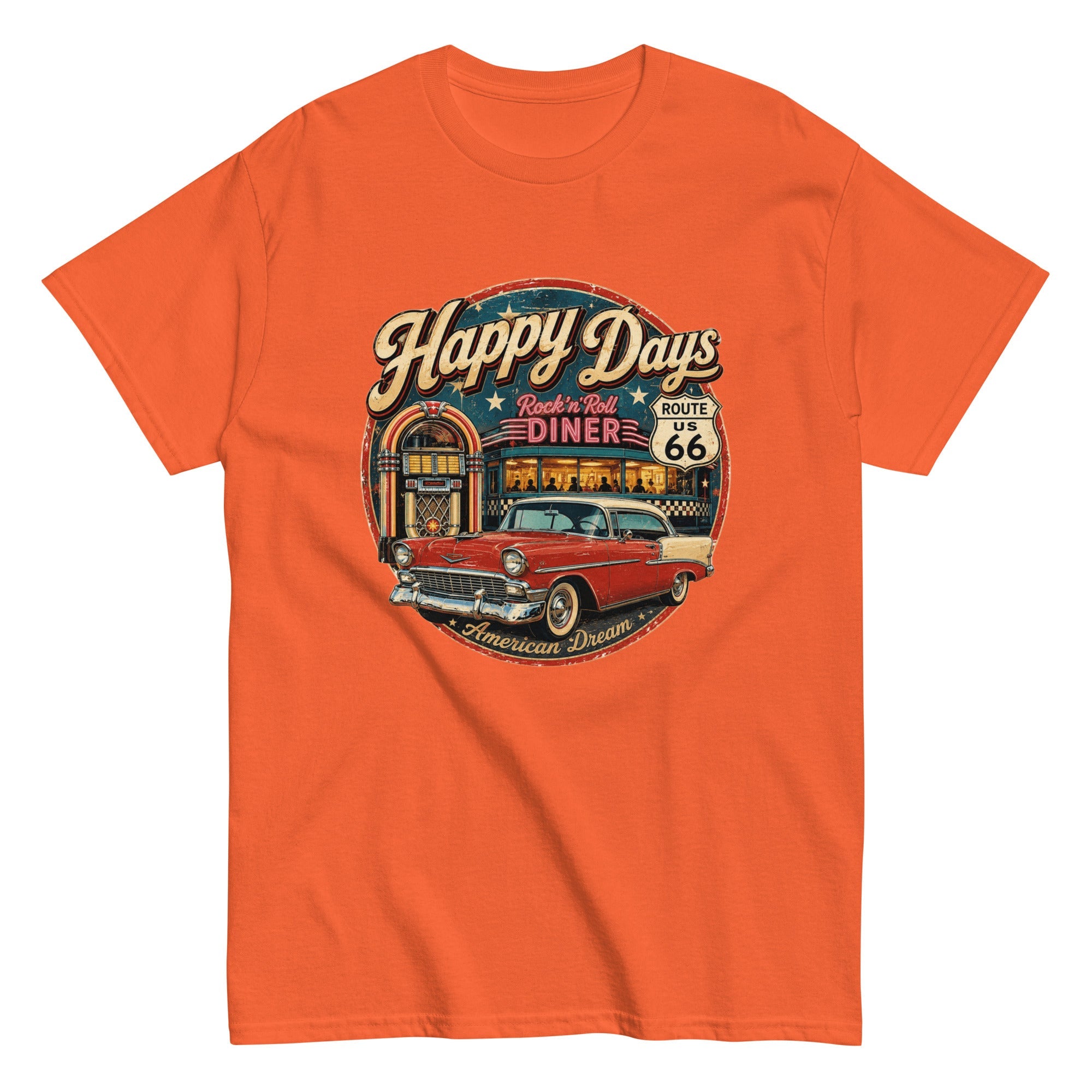 T-shirt vintage Happy Days - Tshirt Vintage Factory