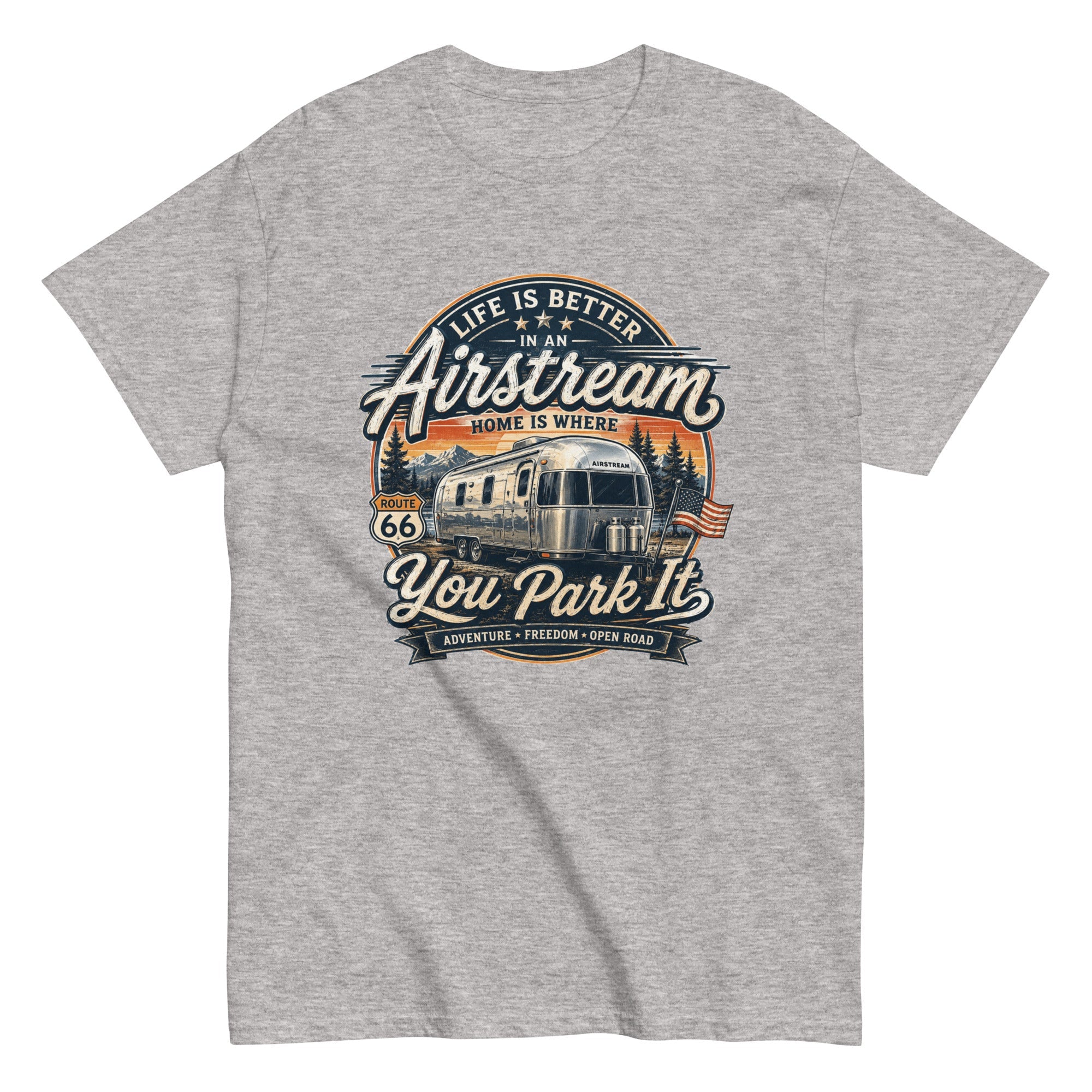 T-Shirt Vintage Life Is Better In An Airstream – Route 66 - Tshirt Vintage Factory