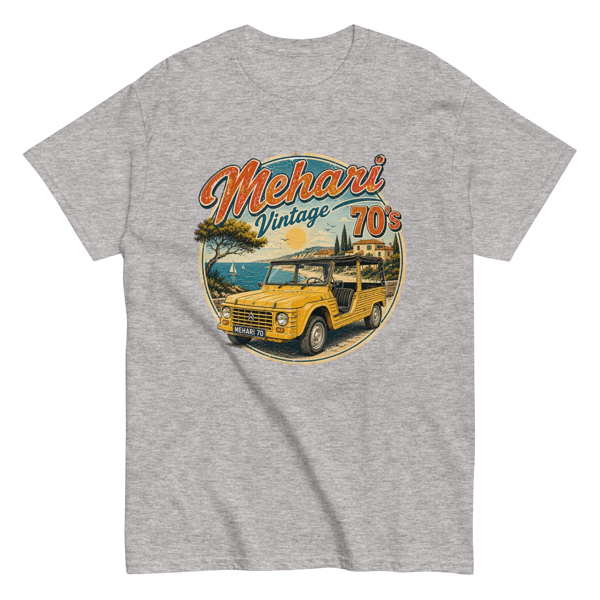 T-shirt vintage Mehari 70's - Tshirt Vintage Factory