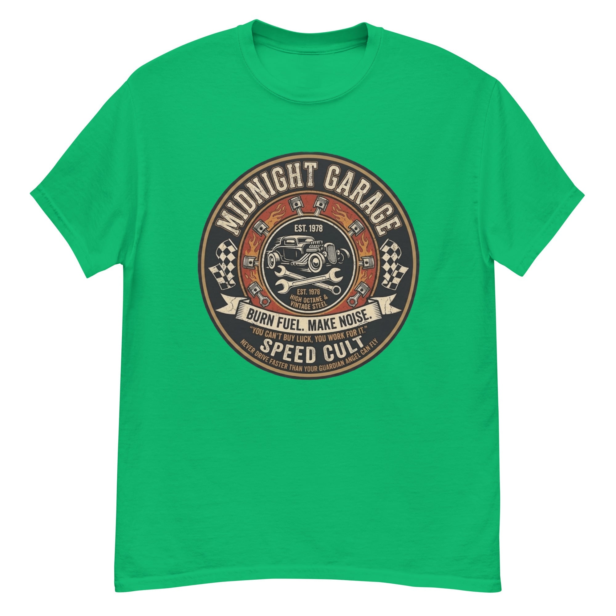 T-Shirt Vintage Midnight Garage - Tshirt Vintage Factory