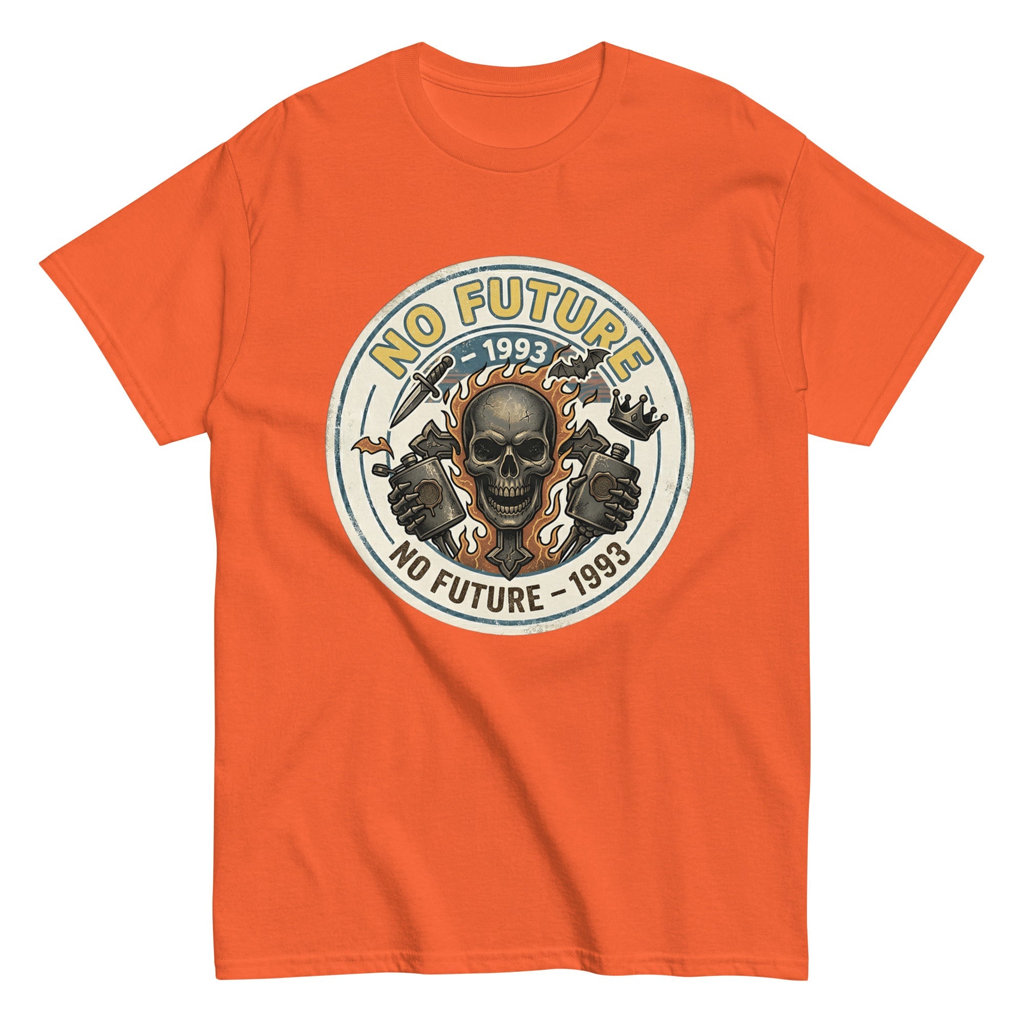 T-shirt vintage "No Future" : L'Insigne de la Révolte - Tshirt Vintage Factory
