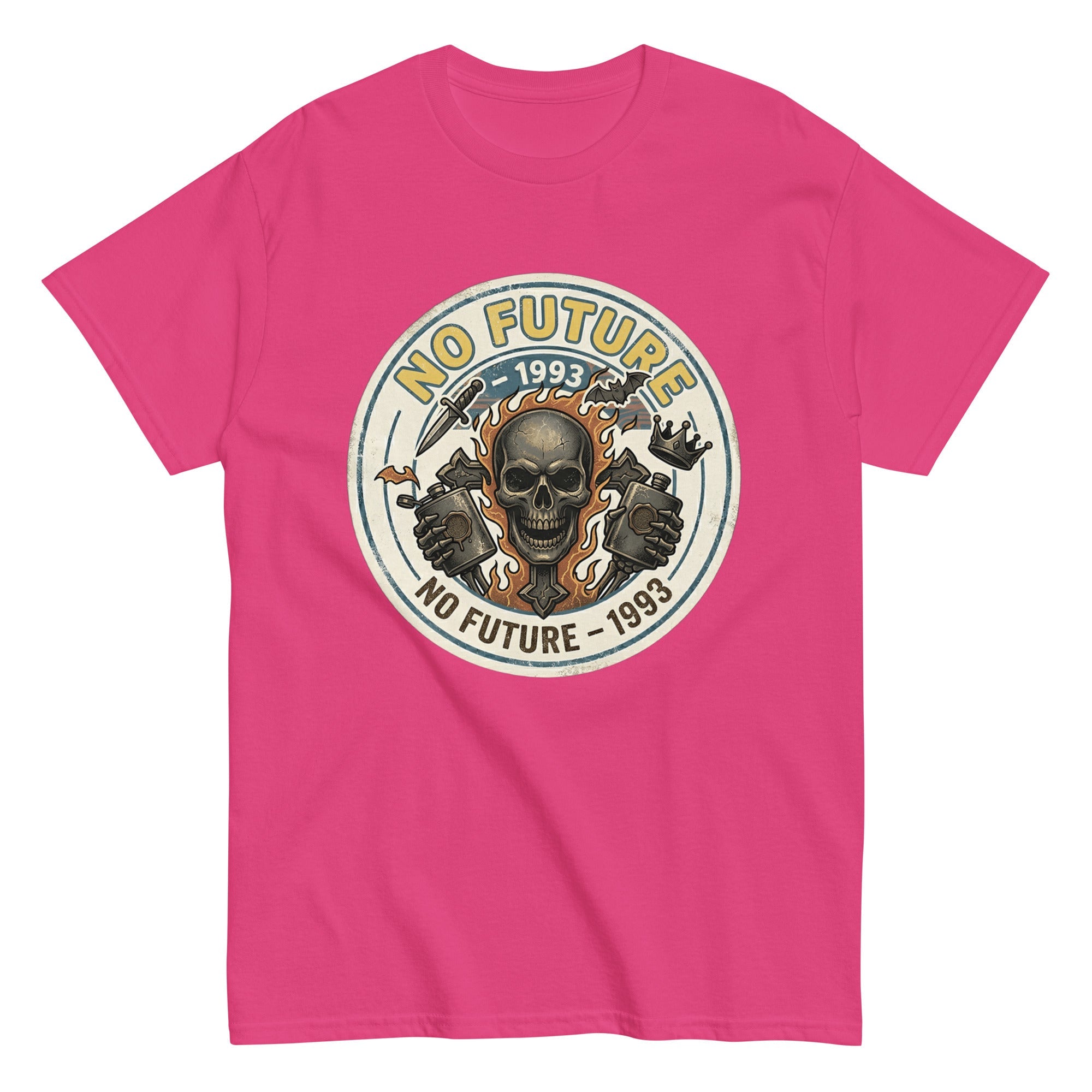 T-shirt vintage "No Future" : L'Insigne de la Révolte - Tshirt Vintage Factory