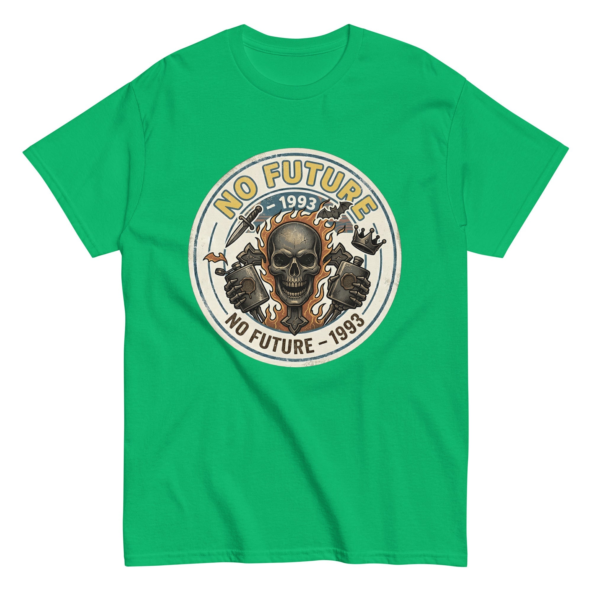 T-shirt vintage "No Future" : L'Insigne de la Révolte - Tshirt Vintage Factory