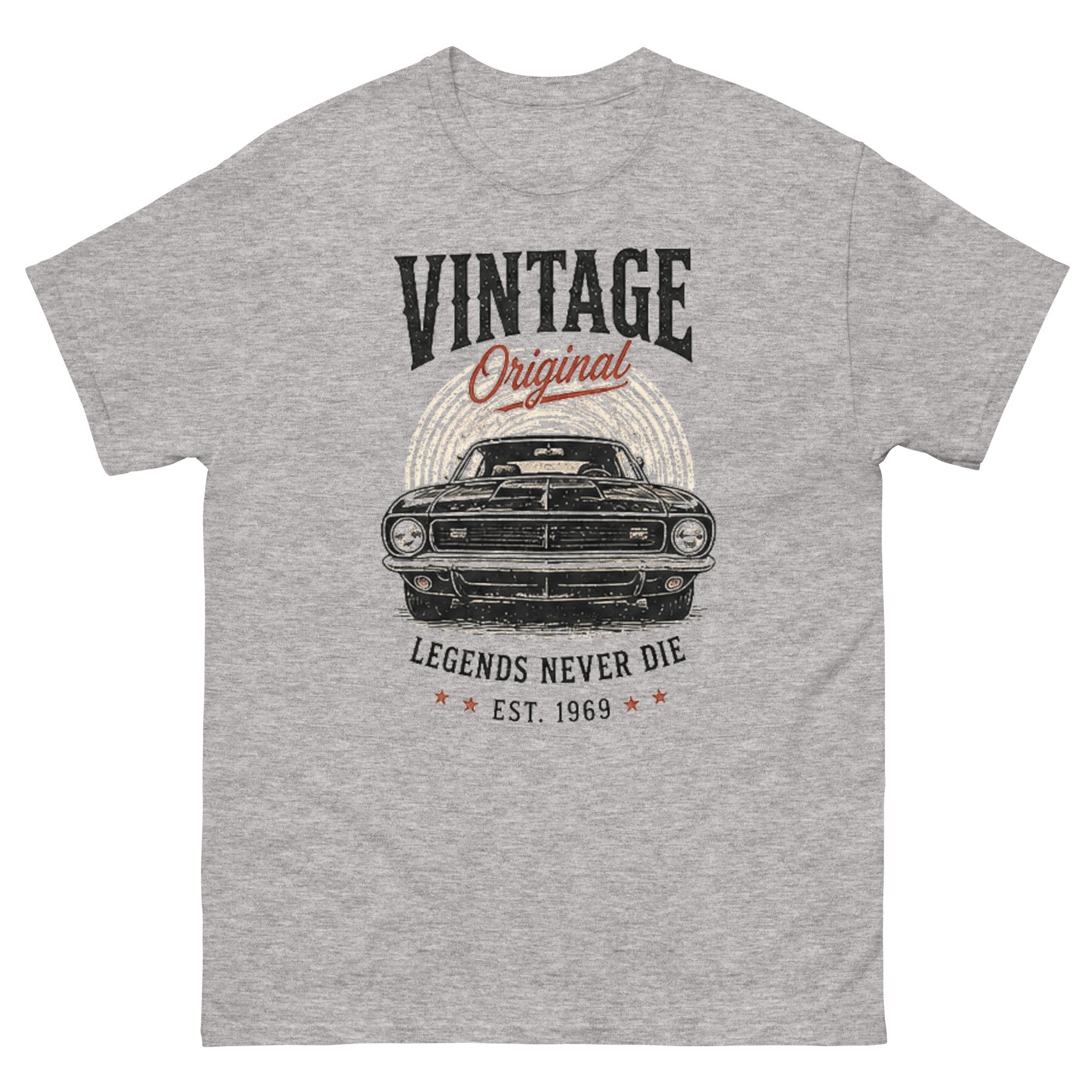 T-shirt Vintage Original 1969 - Tshirt Vintage Factory