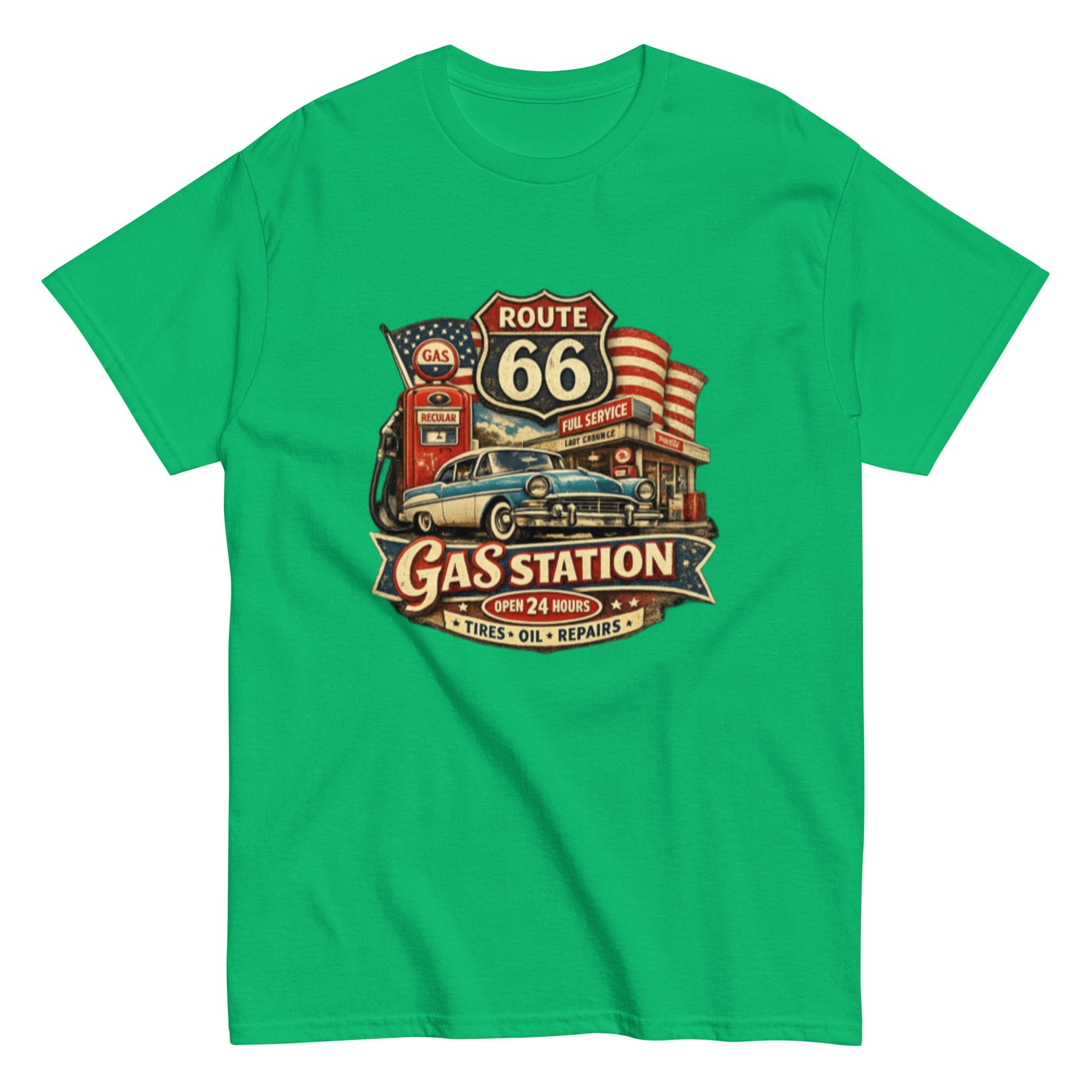 T-shirt vintage Route 66 - Tshirt Vintage Factory